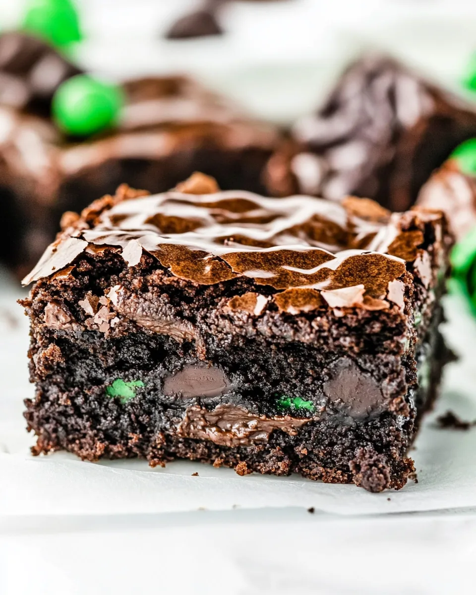 Andes Mint Brownies