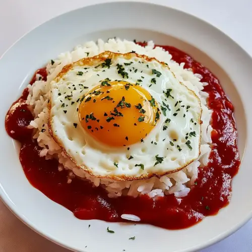 Arroz con Huevo Frito