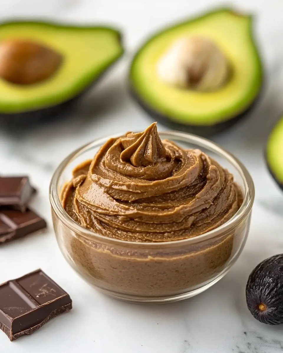Avocado Chocolate Mousse