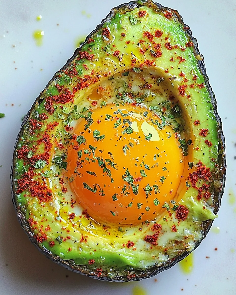 Avocado Egg Bake