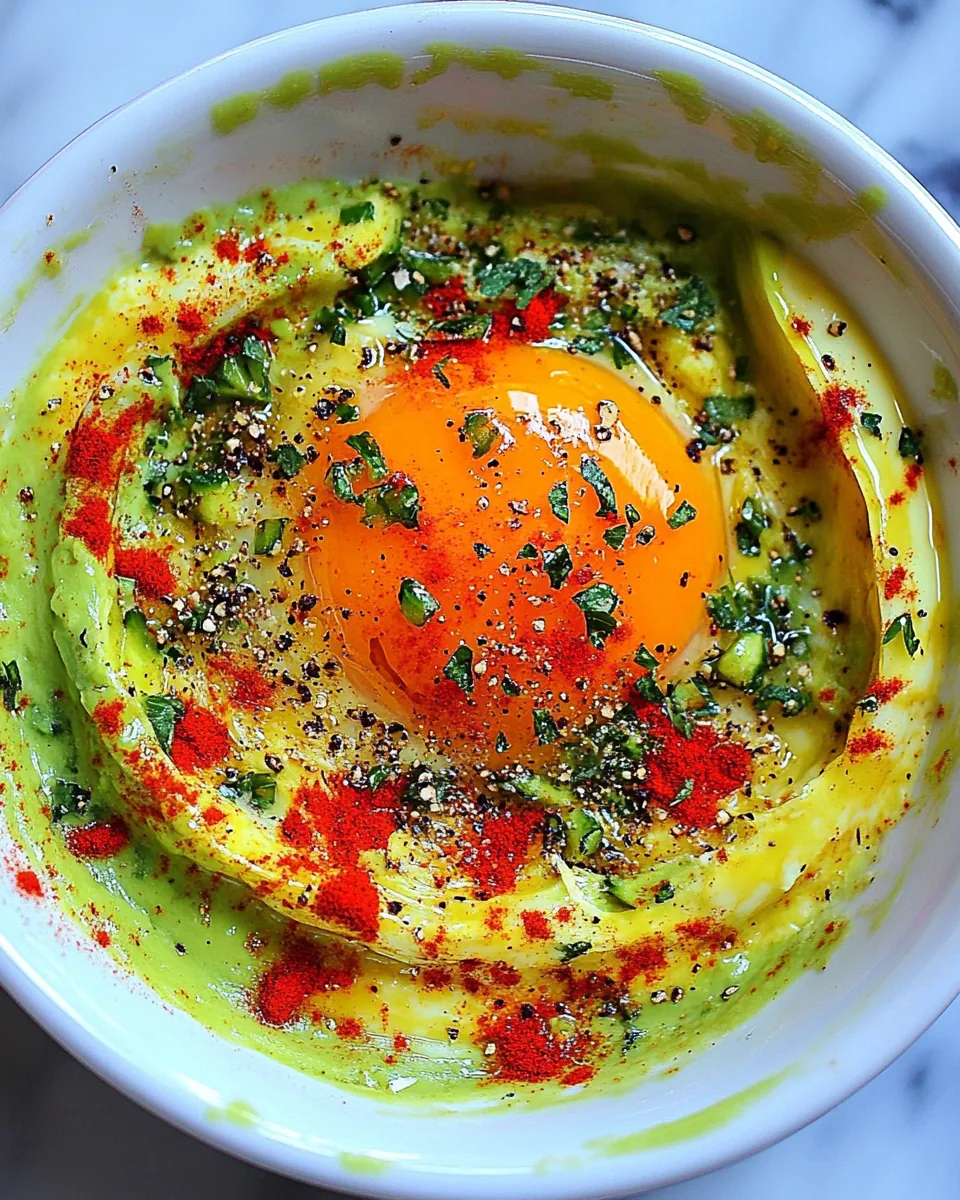 Avocado Egg Bake