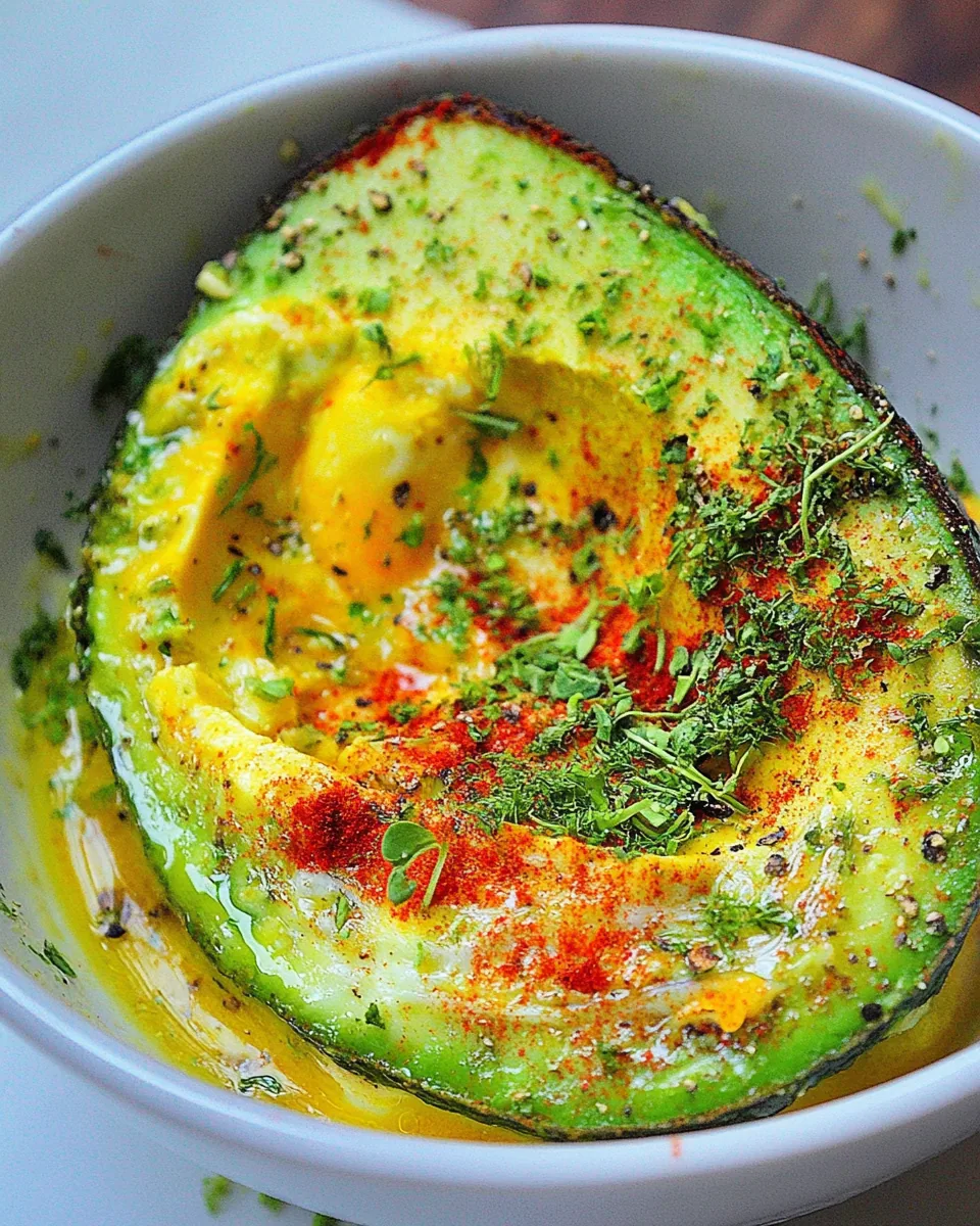 Avocado Egg Bake