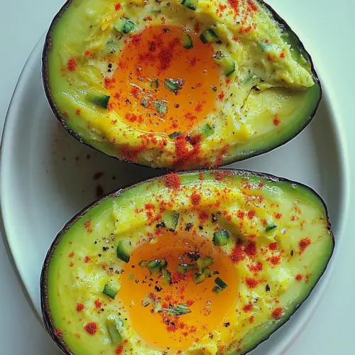 Avocado Egg Bake