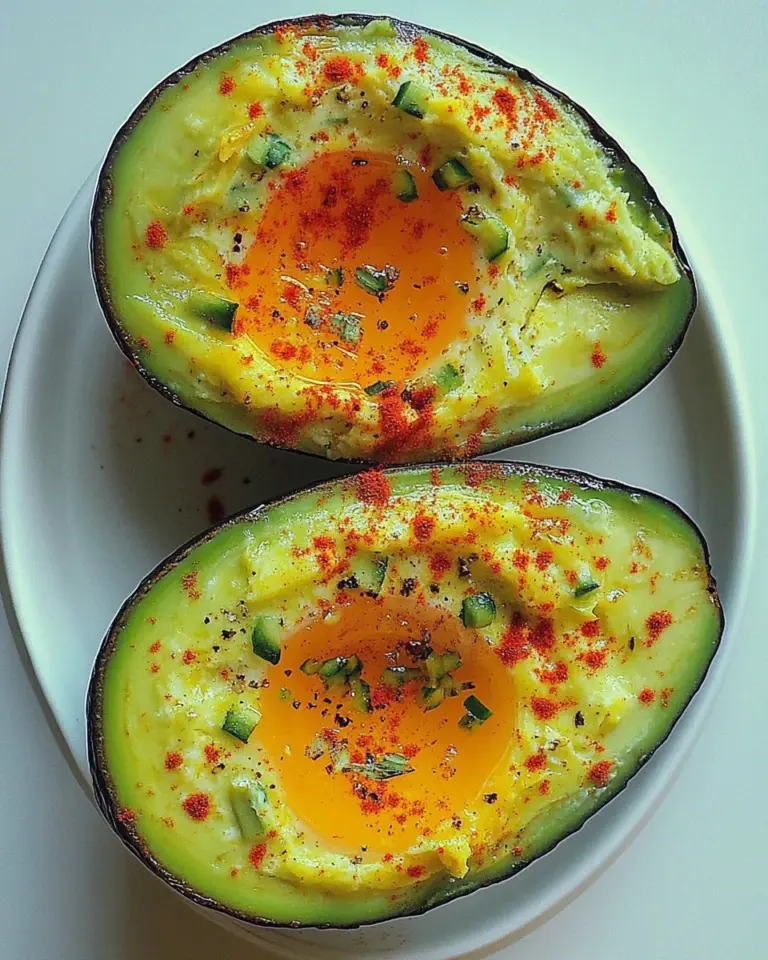 Avocado Egg Bake