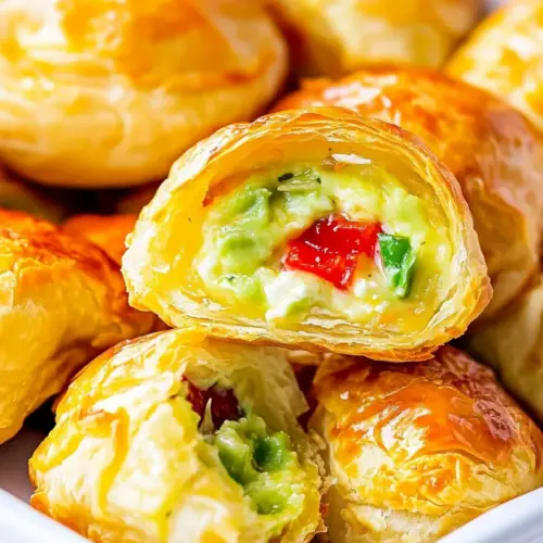 Avocado Mozzarella Puffs