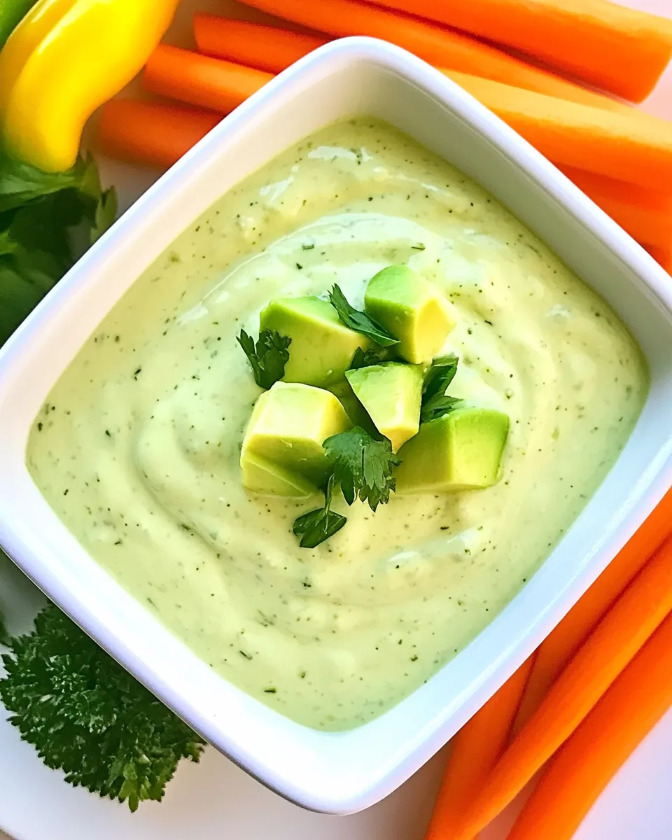 Avocado Ranch Dressing