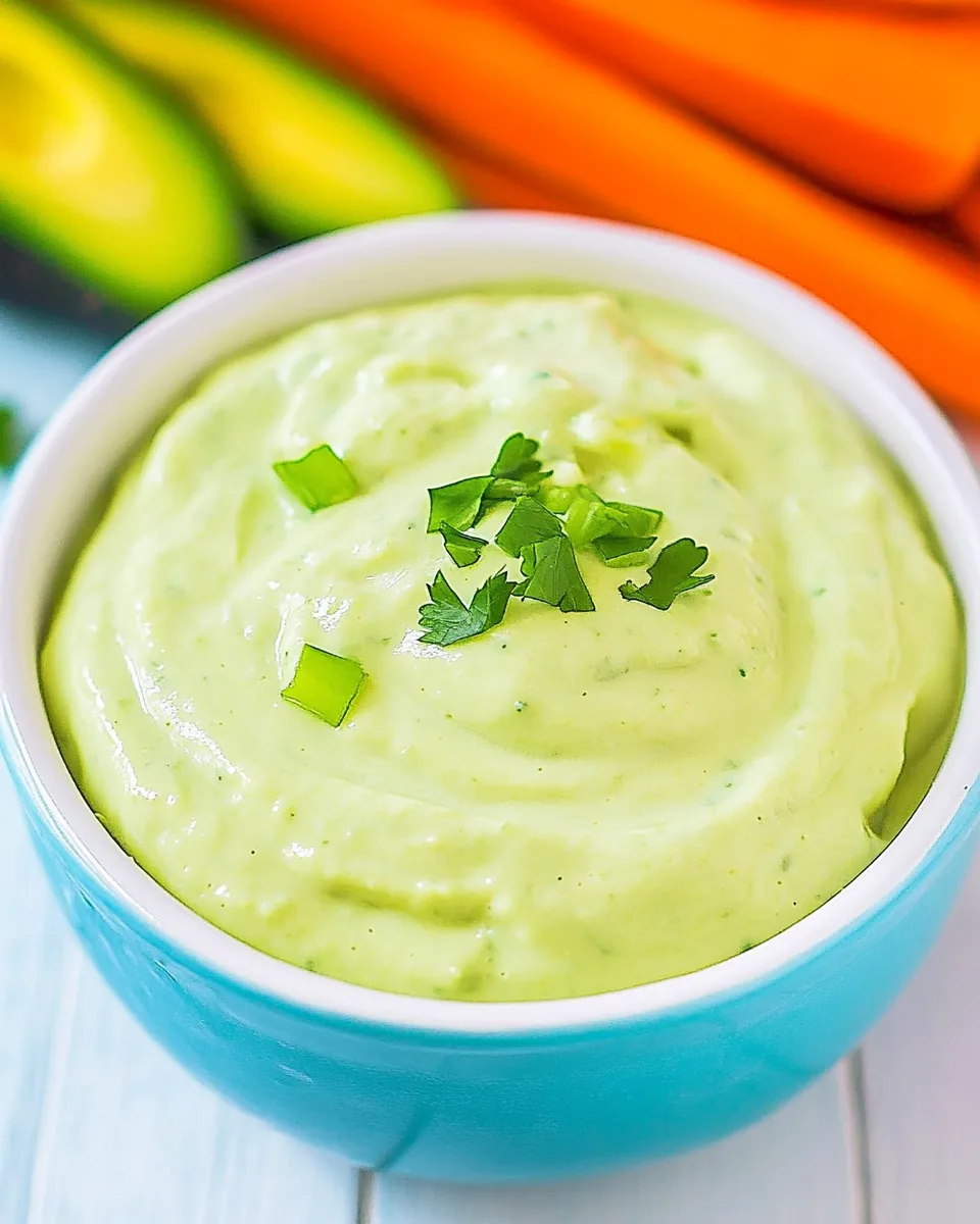 Avocado Ranch Dressing