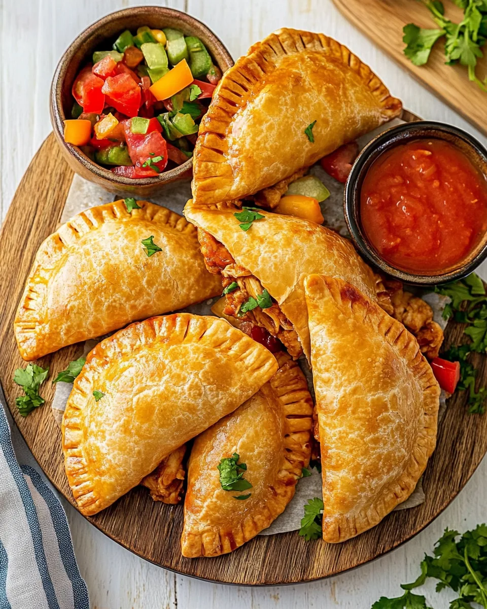 Baked Chicken Empanadas