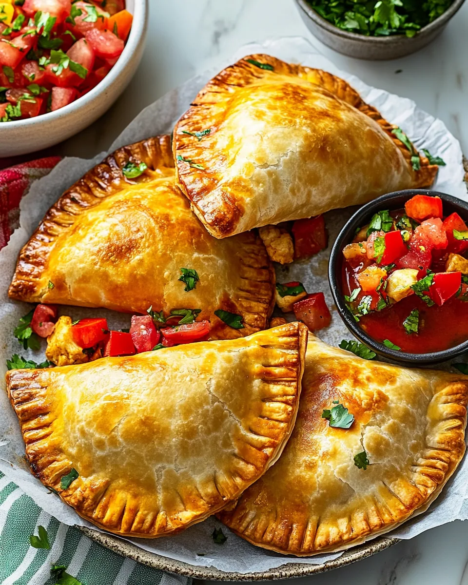 Baked Chicken Empanadas
