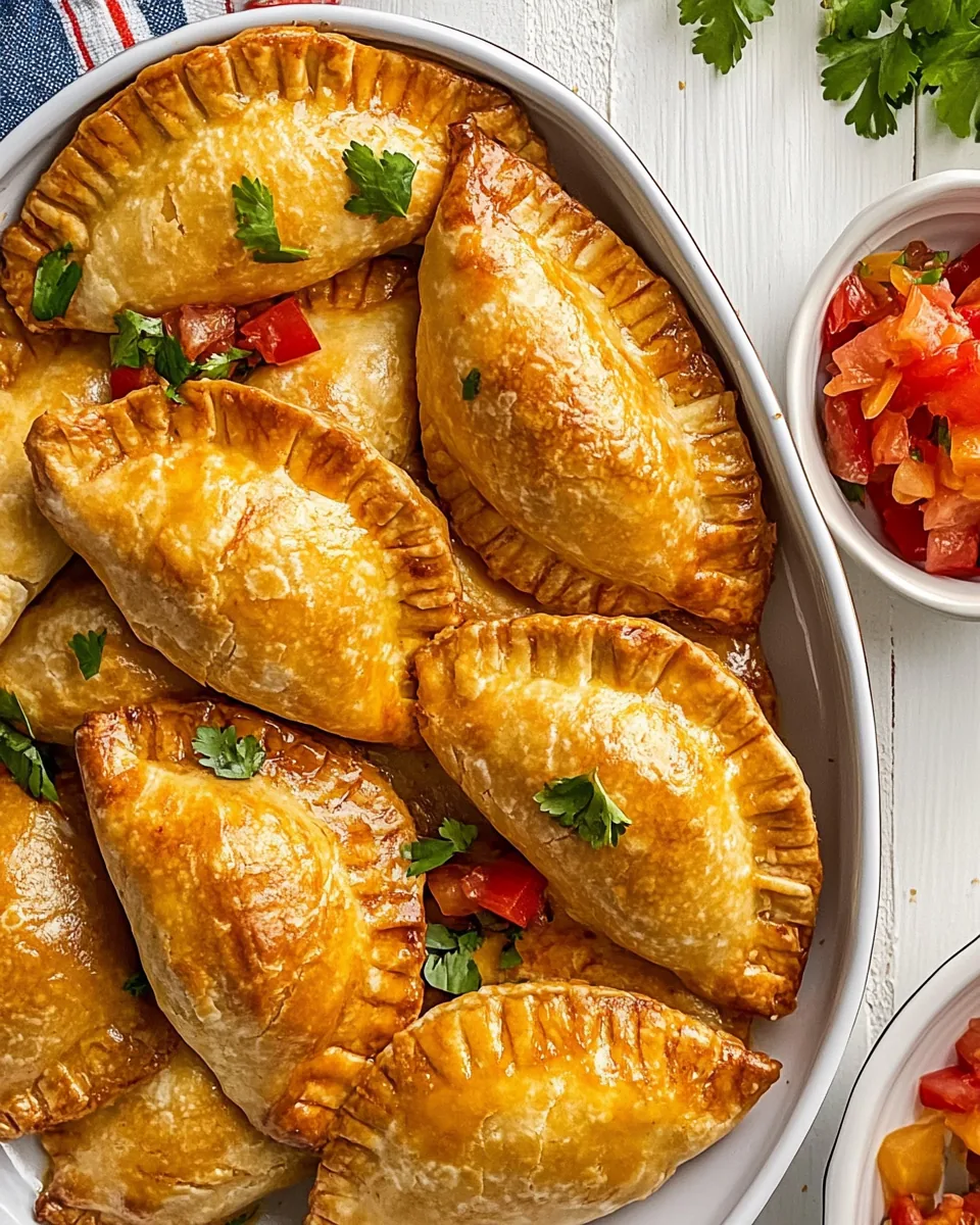 Baked Chicken Empanadas