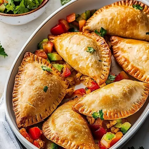Baked Chicken Empanadas