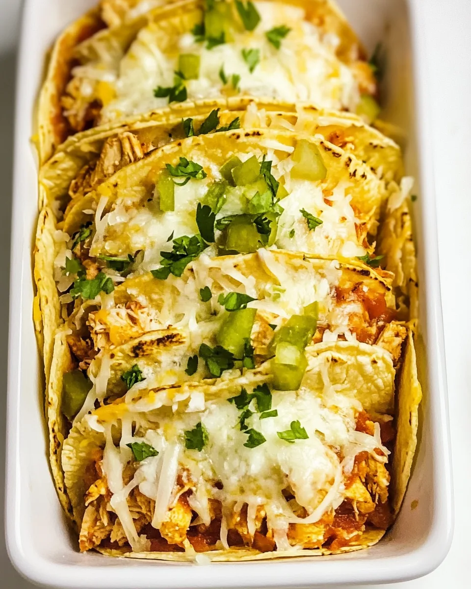 Baked Chicken Tacos