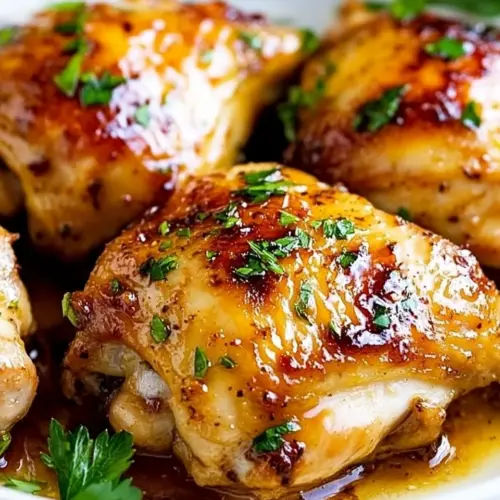 Baked Chicken Thighs