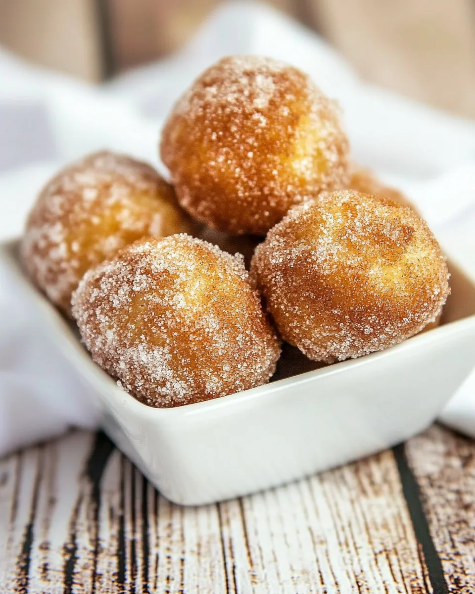 Baked Donut Holes