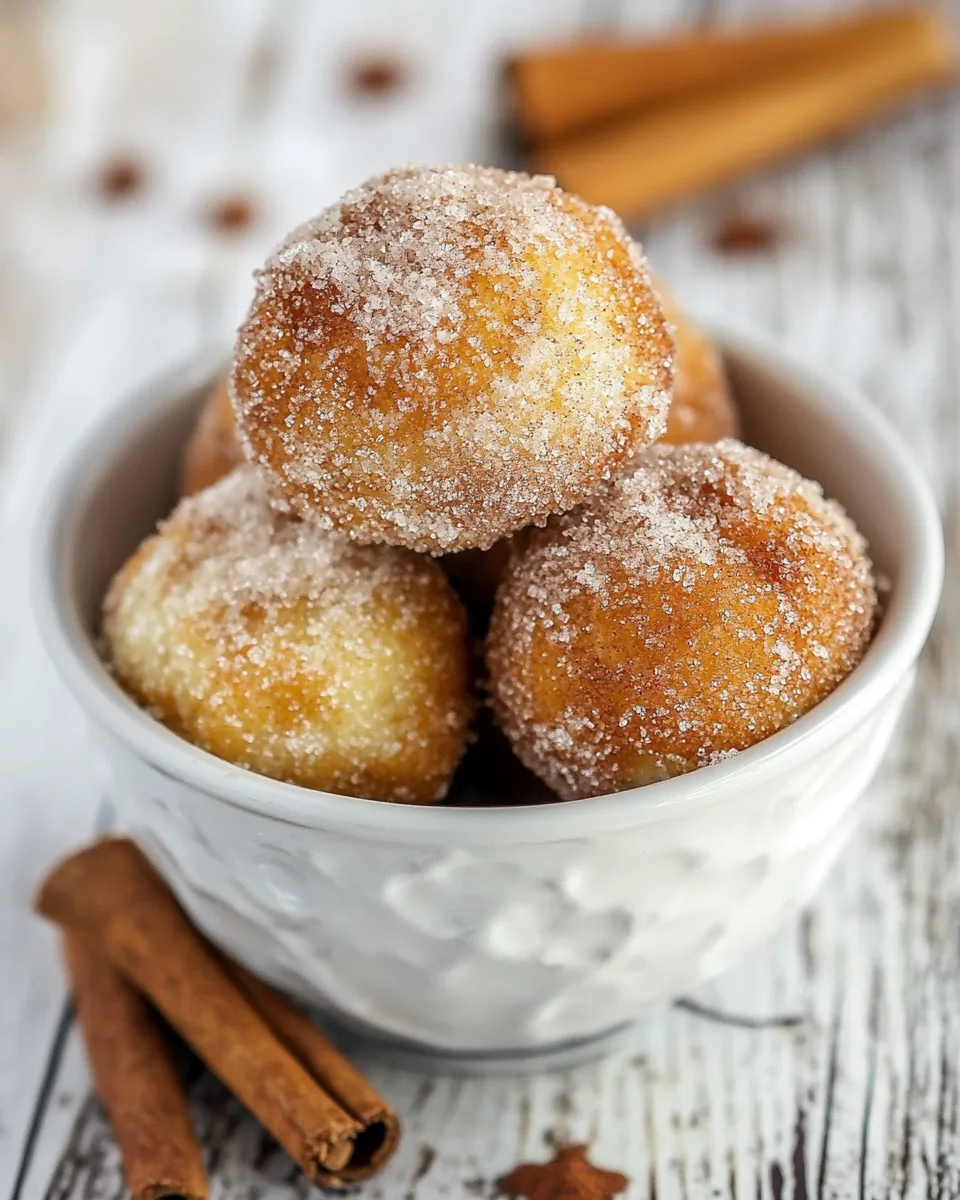 Baked Donut Holes