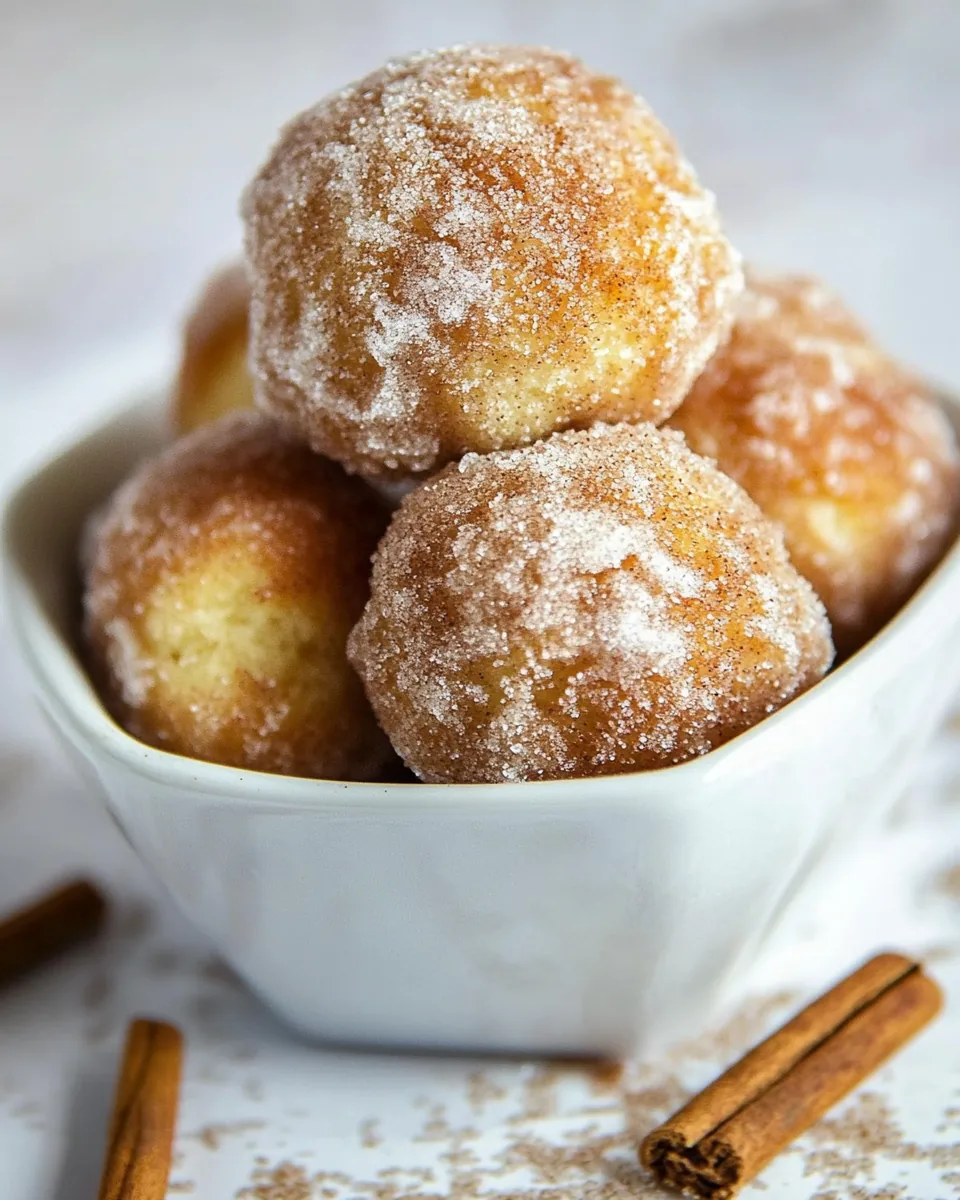 Baked Donut Holes