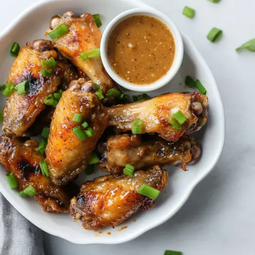 Baked Honey Mustard Chicken Wings