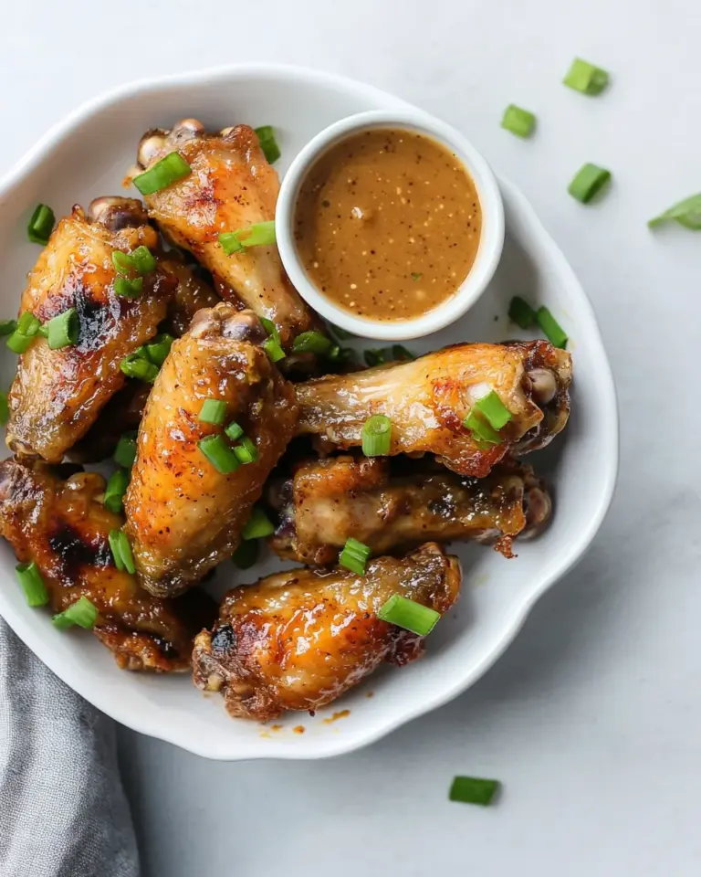 Baked Honey Mustard Chicken Wings