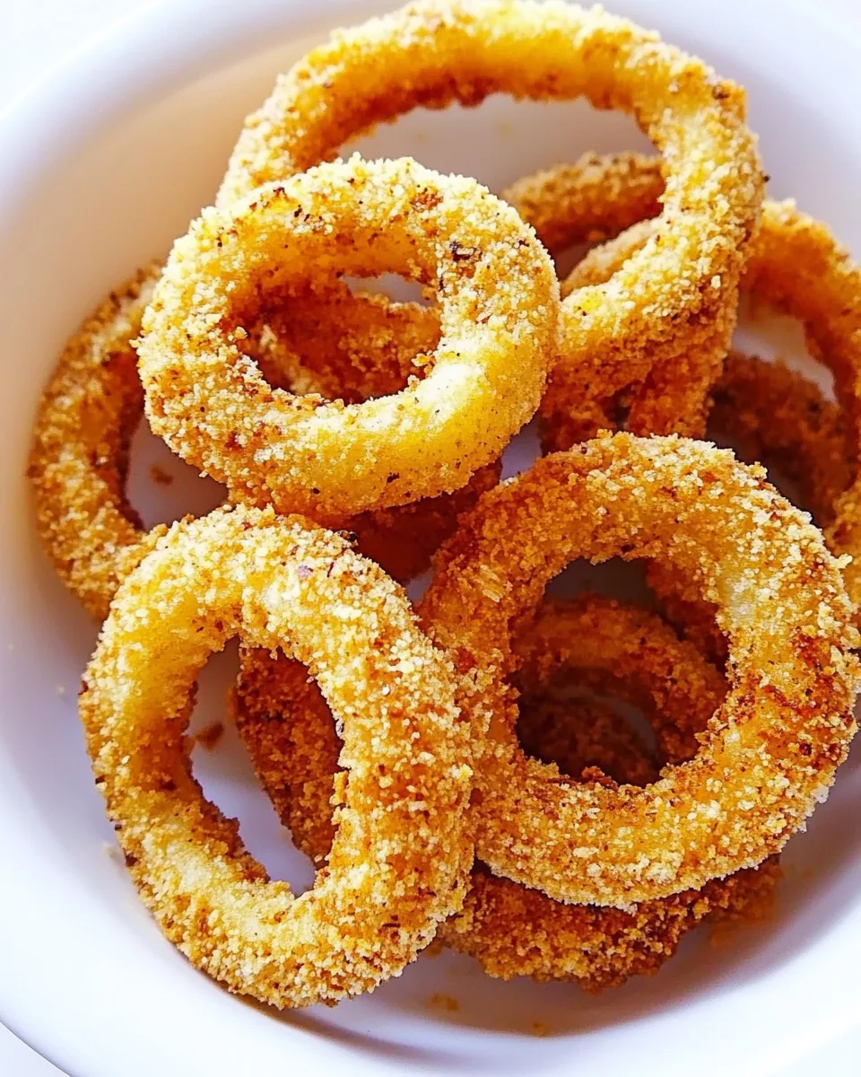 Baked Onion Rings