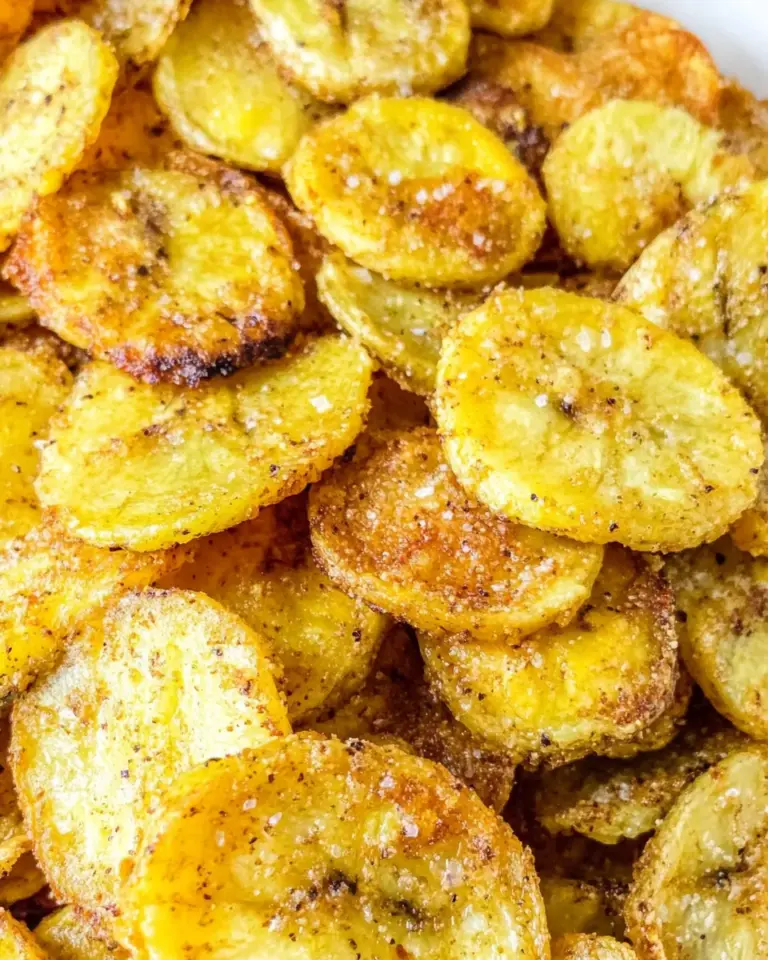 Baked Plantain Chips