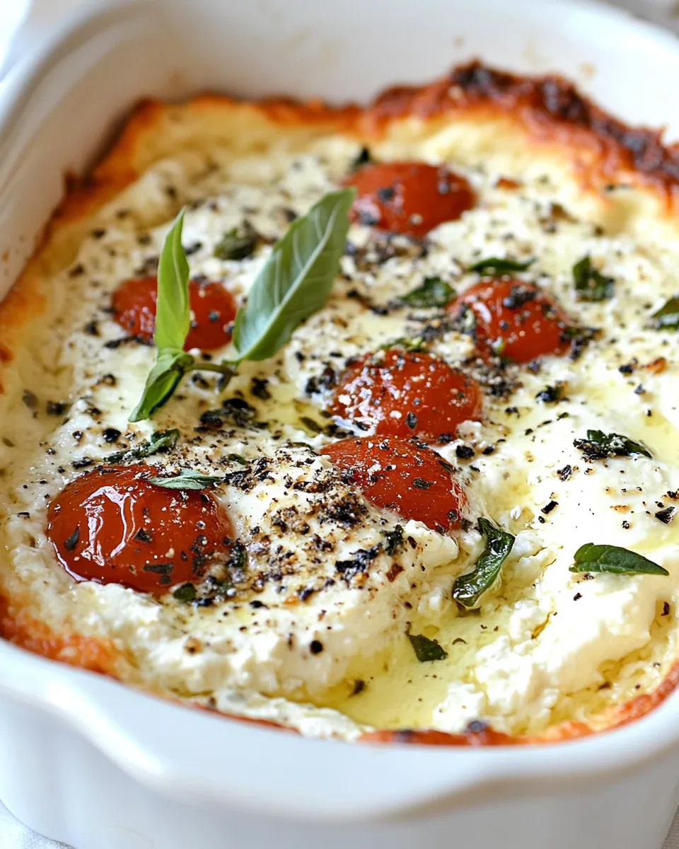 Baked Ricotta Dip