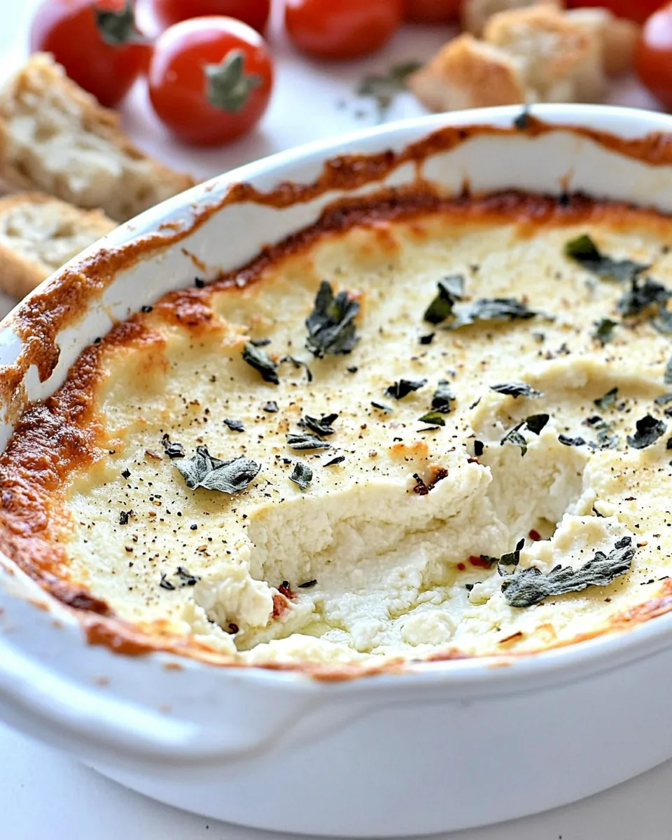 Baked Ricotta Dip