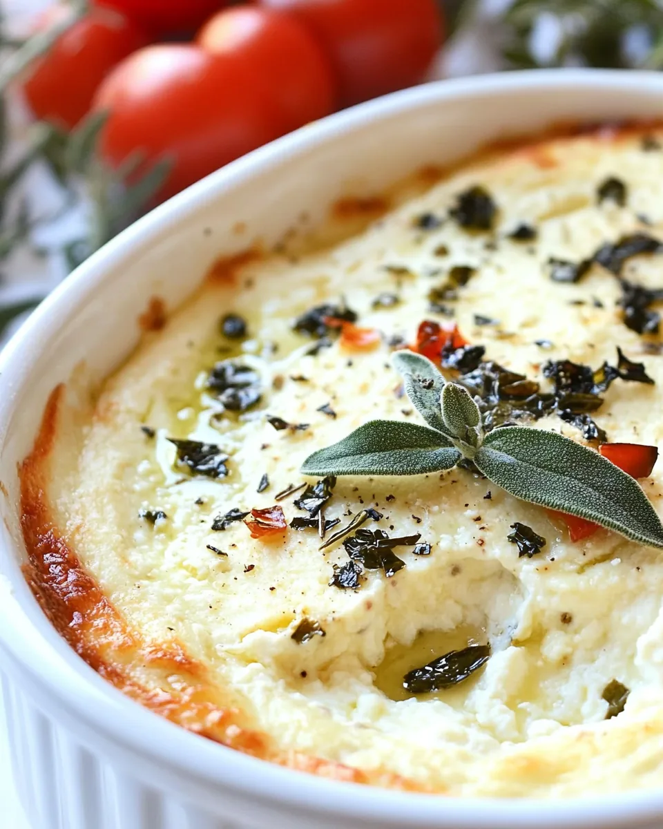Baked Ricotta Dip