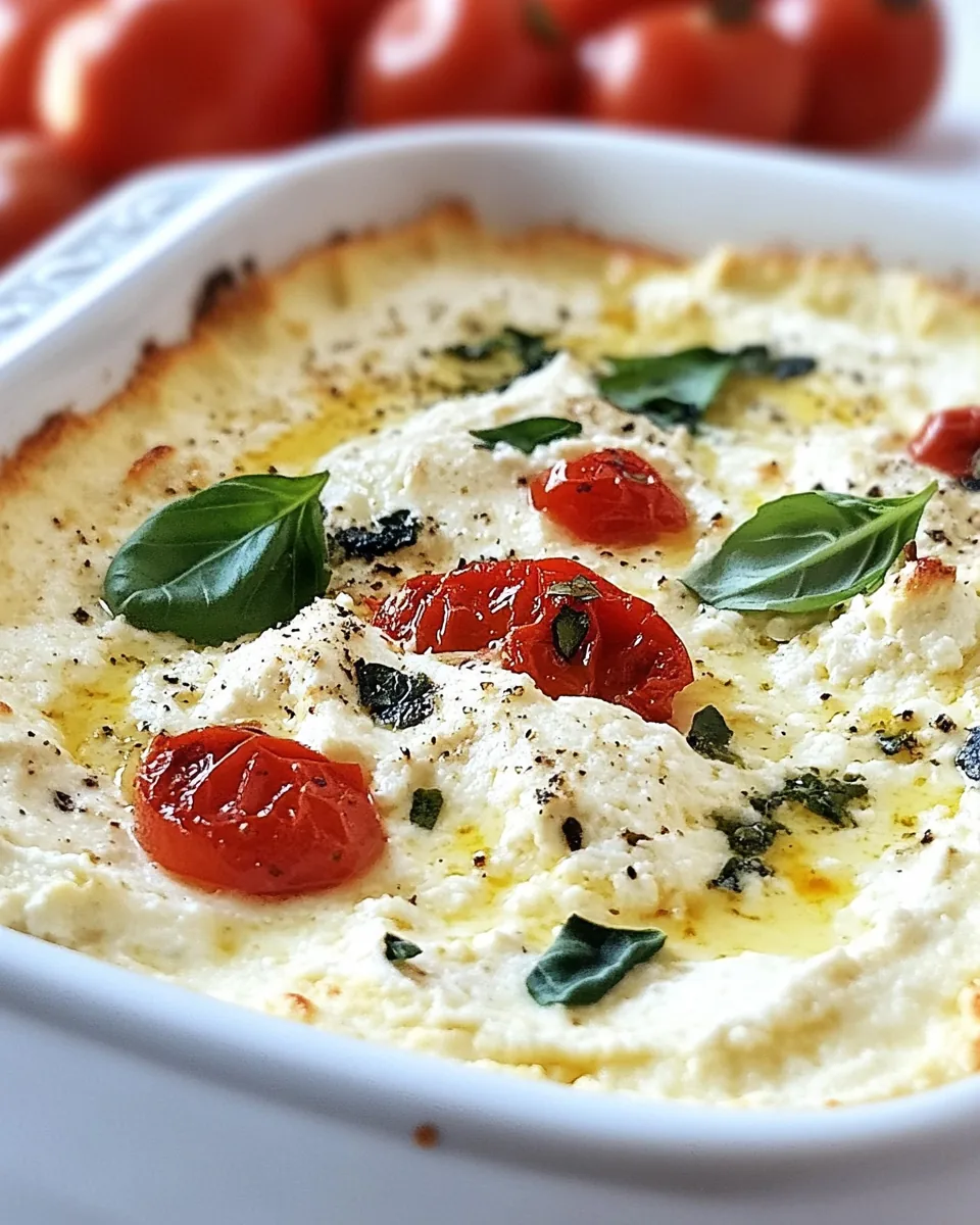 Baked Ricotta Dip