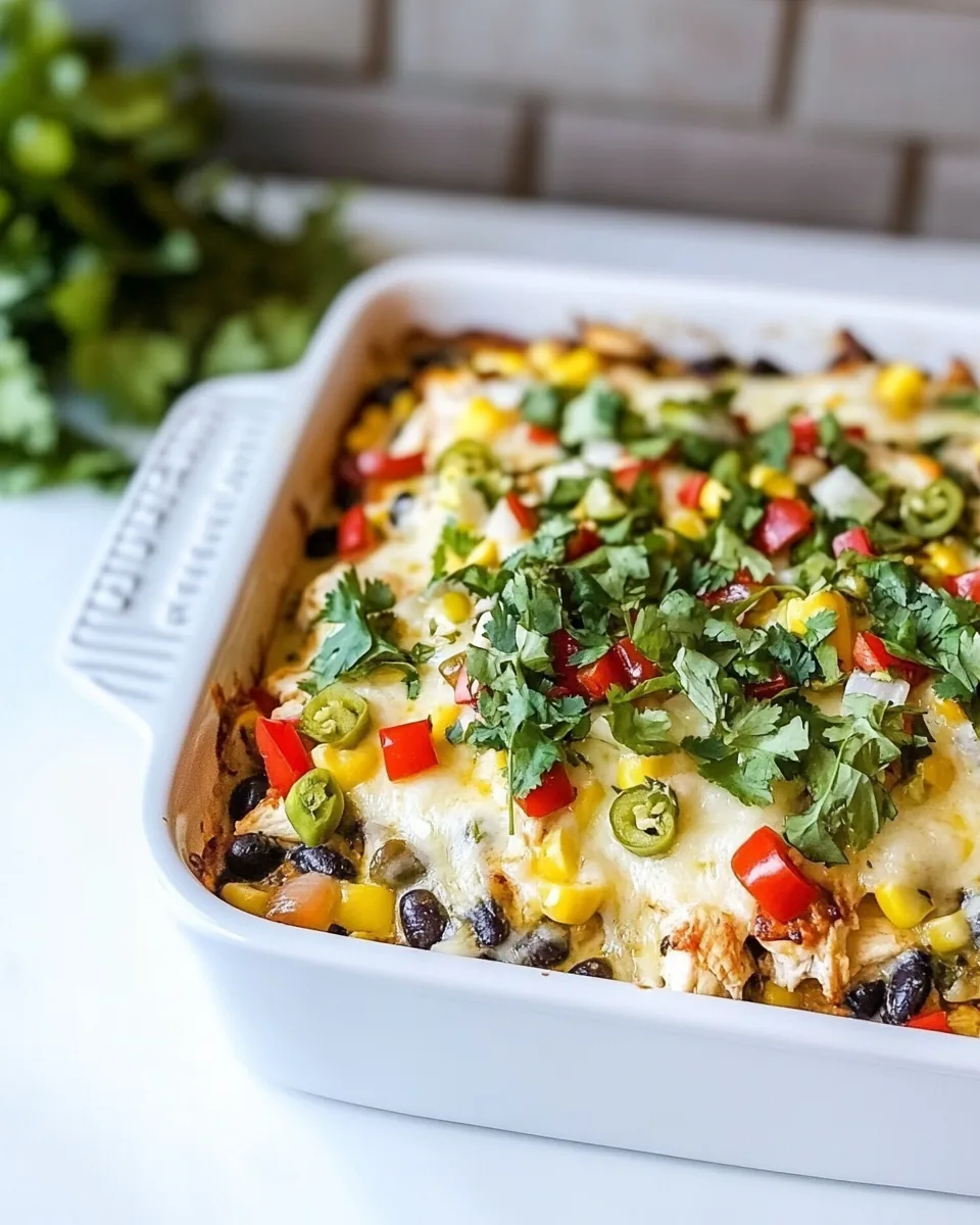Baked Southwest Chicken Casserole