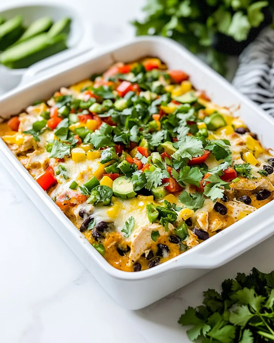 Baked Southwest Chicken Casserole