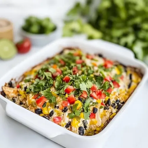 Baked Southwest Chicken Casserole