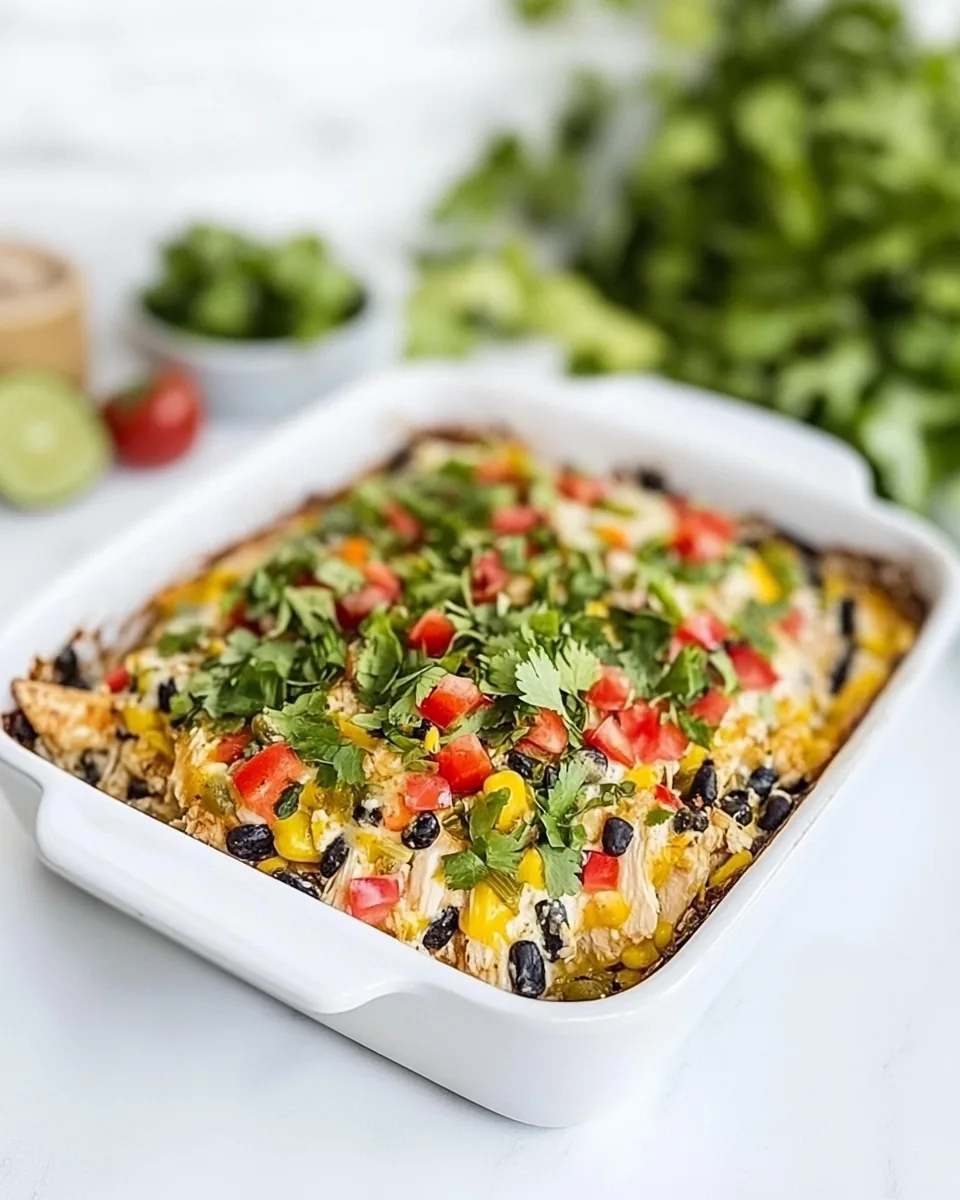 Baked Southwest Chicken Casserole
