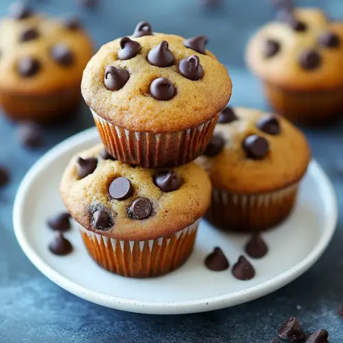 Banana Chocolate Chip Muffins
