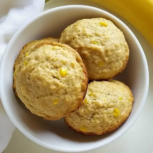Banana Corn Muffins