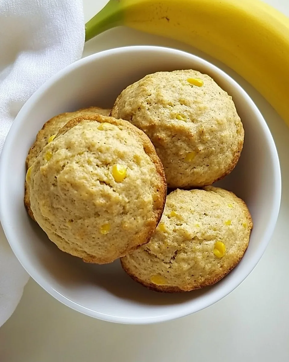 Banana Corn Muffins