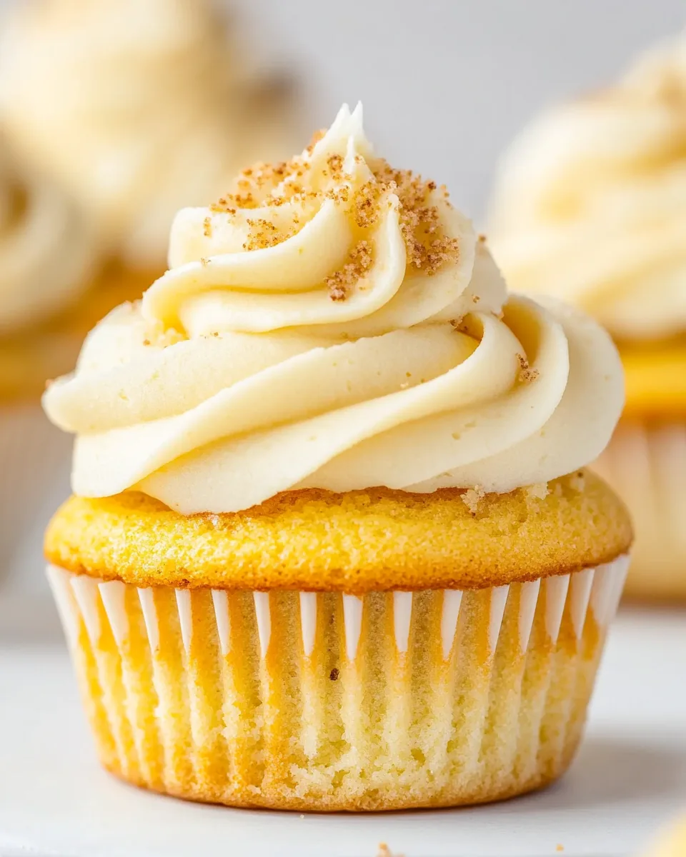 Banana Golden Oreo Cupcakes