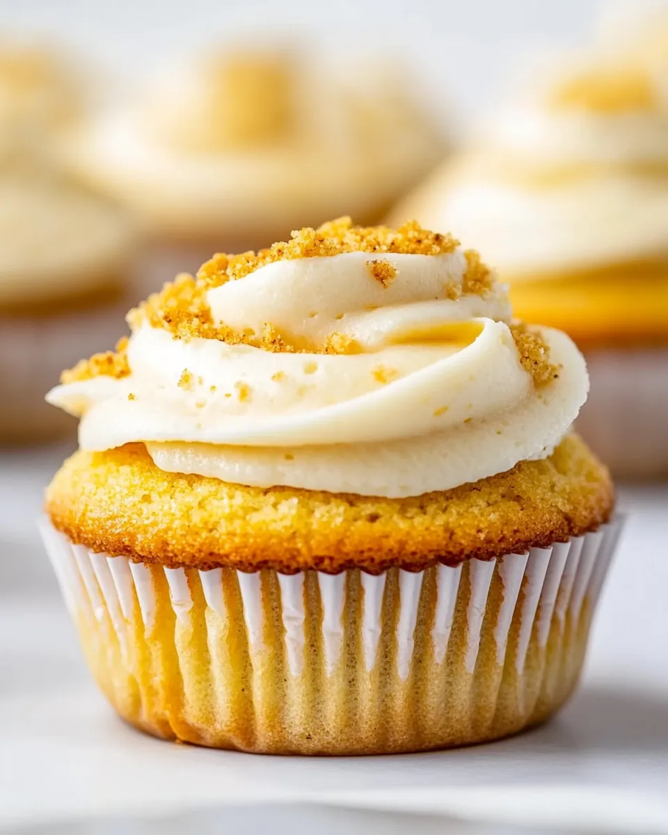 Banana Golden Oreo Cupcakes