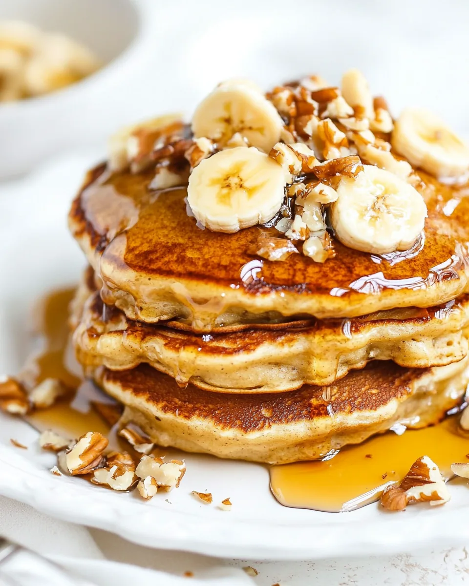 Banana Nut Pancakes