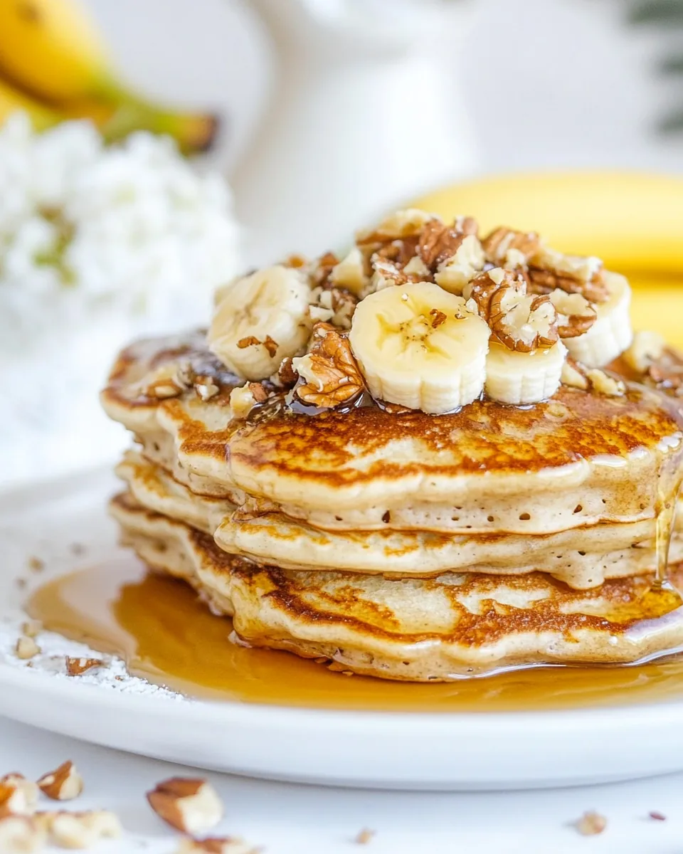 Banana Nut Pancakes