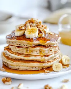 Banana Nut Pancakes