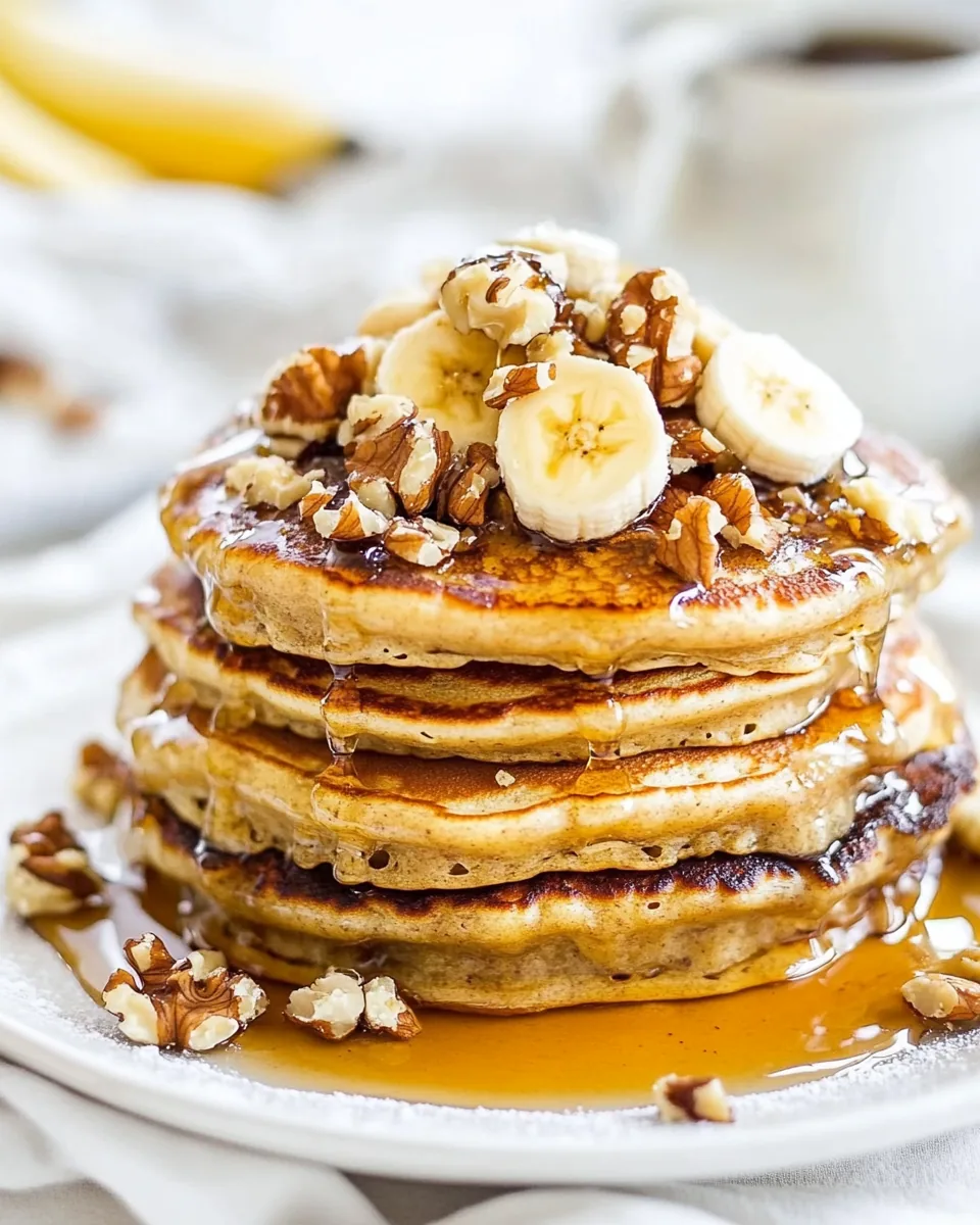 Banana Nut Pancakes