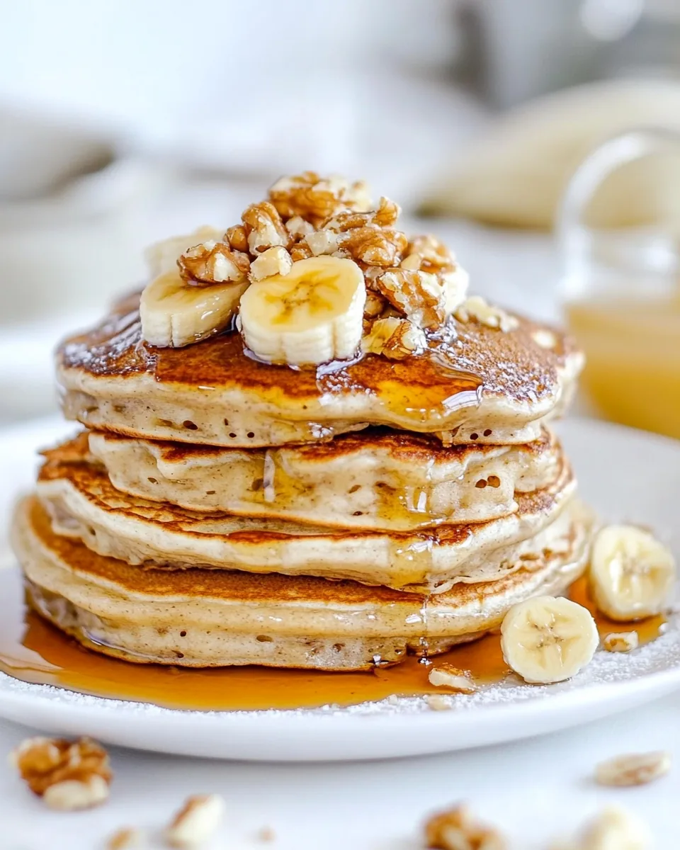 Banana Nut Pancakes