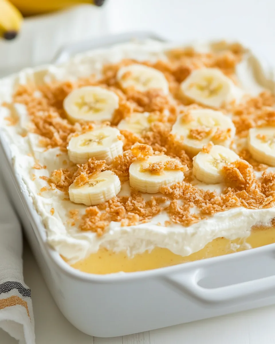 Banana Pudding Cake