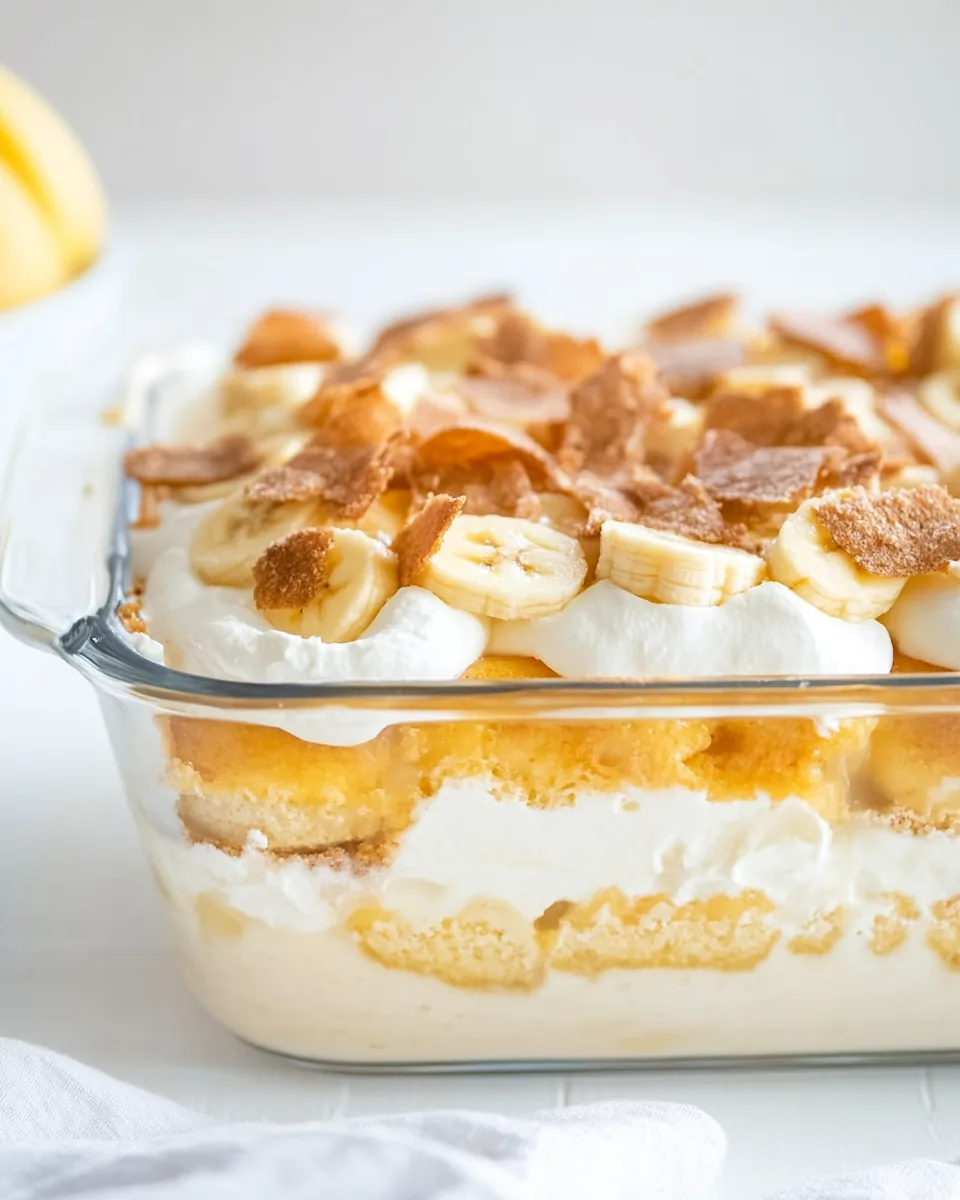 Banana Pudding Cake