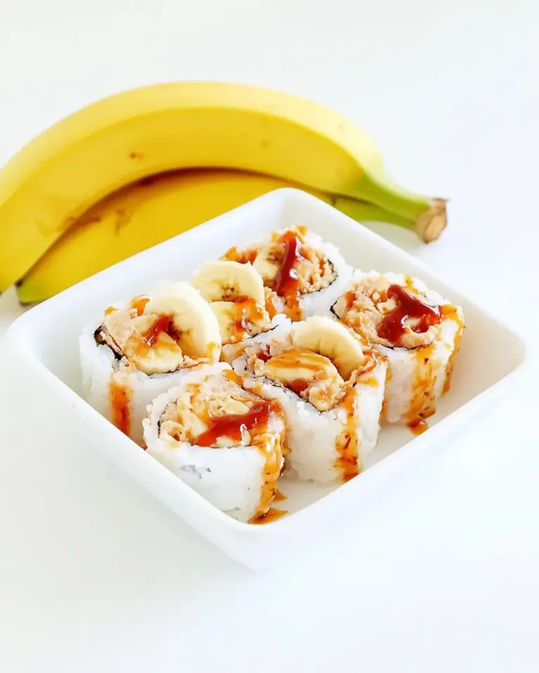 Banana Sushi Rolls