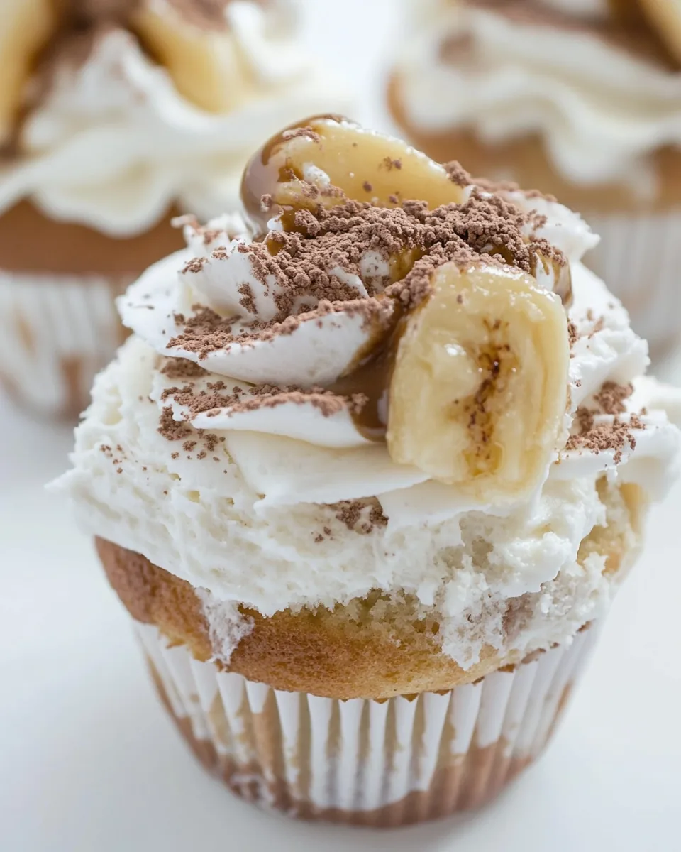 Banoffee Cupcakes