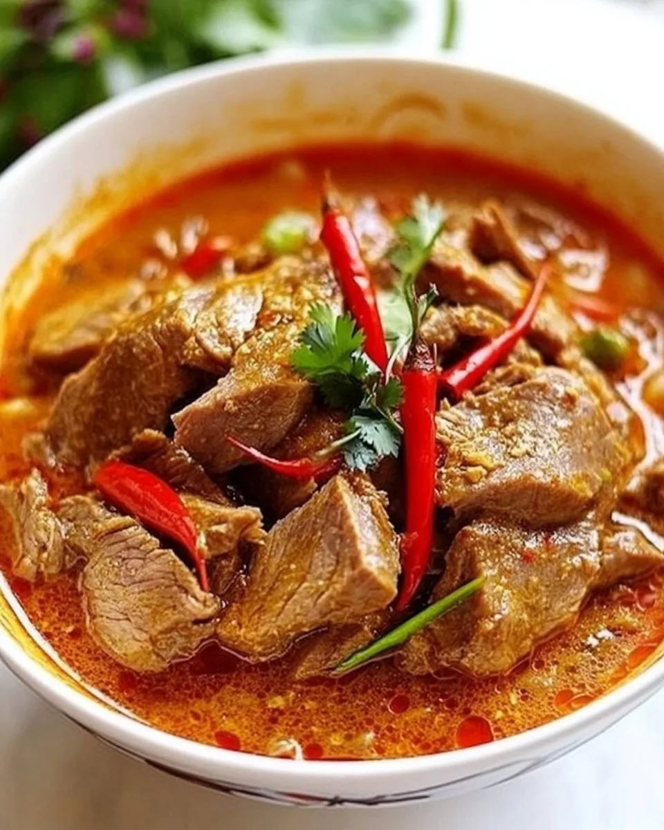 Beef Panang Curry