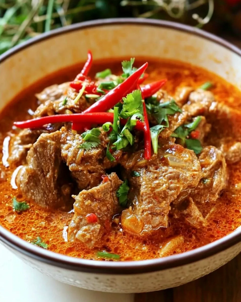 Beef Panang Curry