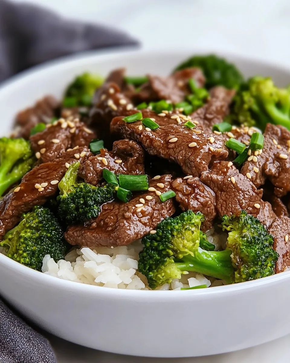 Beef and Broccoli