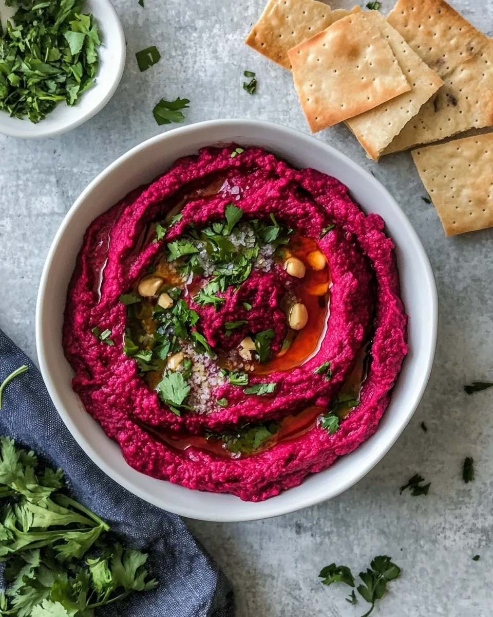 Beet Hummus